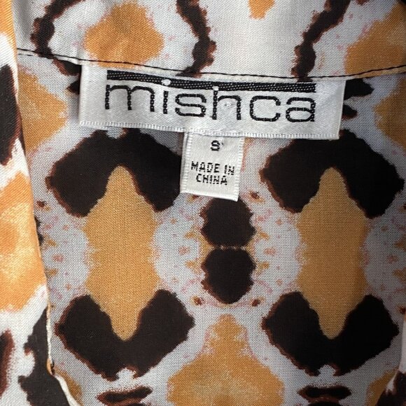 Mishca |‎ Tunic Long Sleeve Blouse | Size Small Women's - Picture 7 of 9